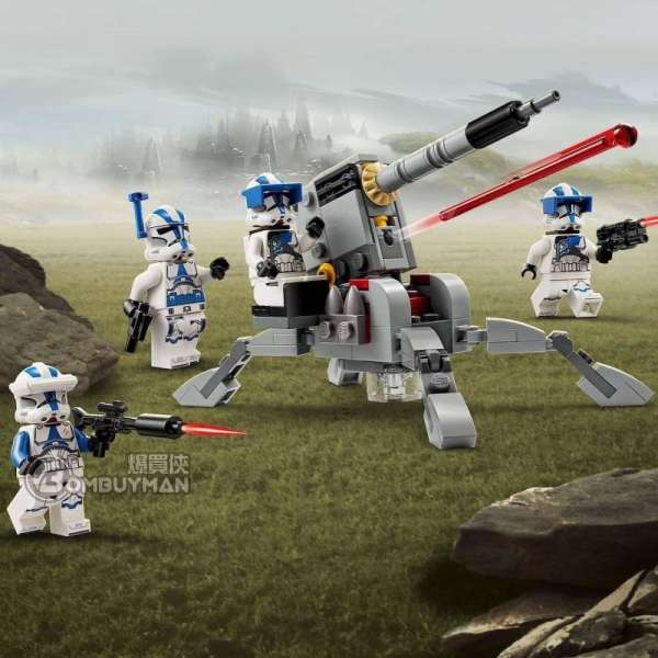 LEGO Star Wars 501st Clone Troopers Battle Pack 75345 by LEGO