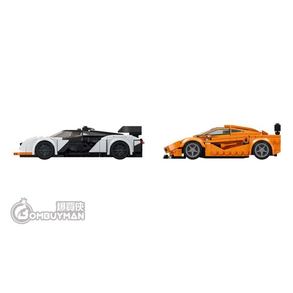 爆買】LEGO 76918 McLaren Solus GT & McLaren F1 LM (Speed Champions