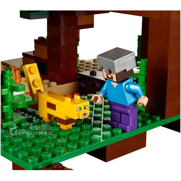 Lego minecraft set the jungle treehouse discount