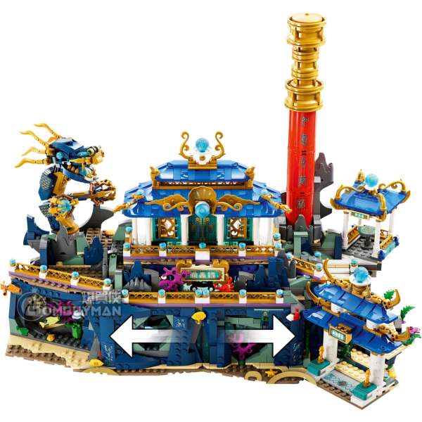 爆買】LEGO 80049 Dragon of the East Palace 東海龍宮(Monkie Kid