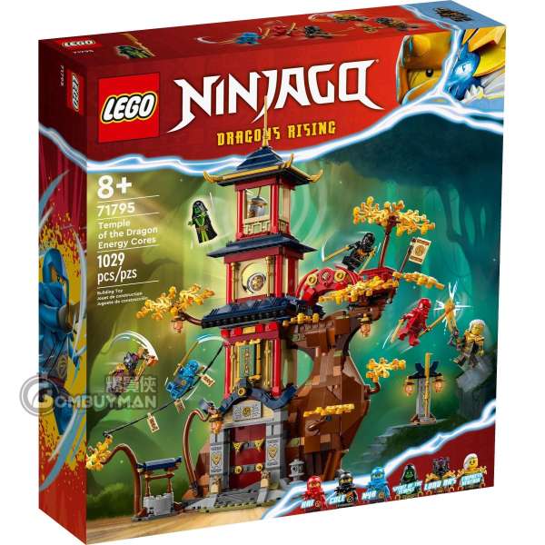 fortryde maksimere biografi Buy LEGO 71795 Temple of the Dragon Energy Cores (Ninjago) - BOMBUYMAN