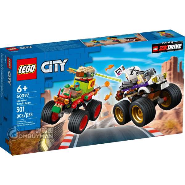 LEGO® City Blue Monster Truck Off-Road Toy 60402