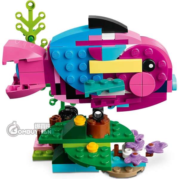 LEGO Creator 3-en-1 The Parrot Exotic Pink 31144