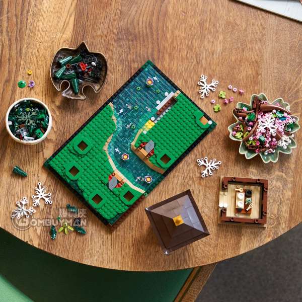 Buy LEGO 10315 Tranquil Garden (Icons) - BOMBUYMAN