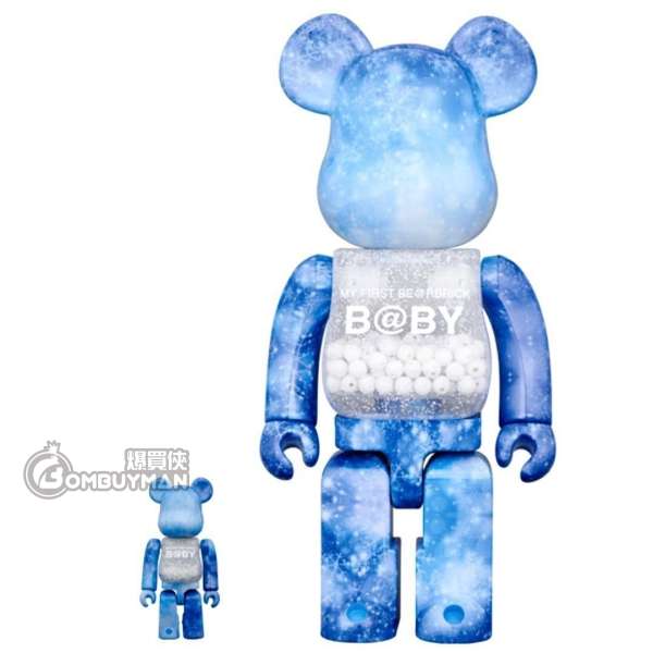 MY FIRST BE@RBRICK B@BY CRYSTAL OF SNOW-