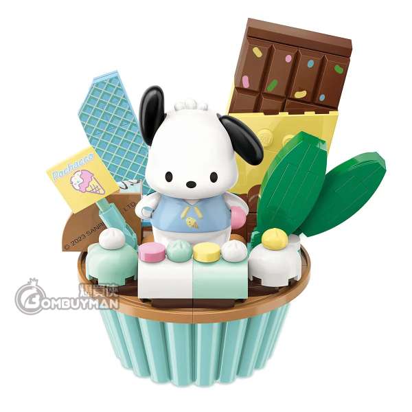 hello cupcakeさん♡専用 Preorder Qman Keeppley PC-K20821 Chocolate Cupcake Pochacco
