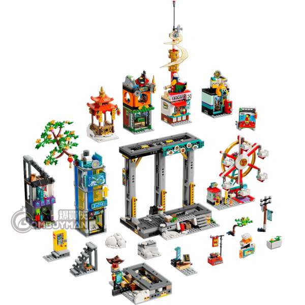 爆買】LEGO 80054 Megapolis City 5th Anniversary 萬千城(Monkie Kid
