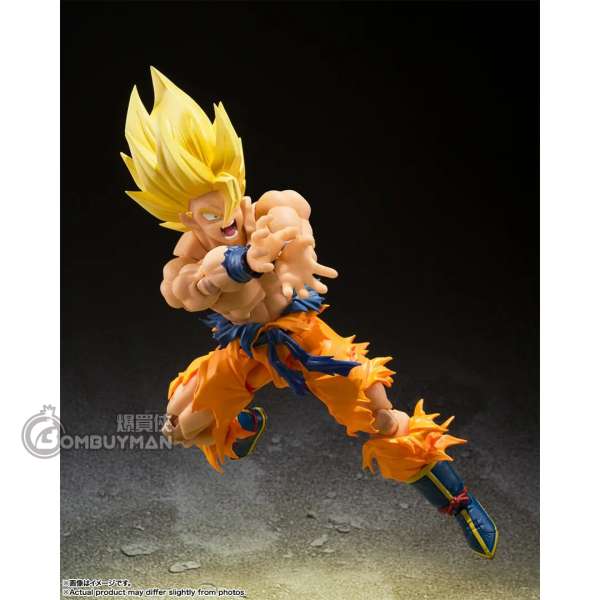  TAMASHII NATIONS - Super Saiyan Son Goku Legendary Super Saiyan  Dragon Ball Z, S.H. Figuarts Action Figure : Toys & Games