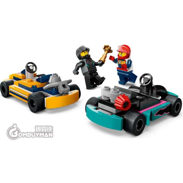 Buy LEGO 60400 Go Karts and Race Drivers City BOMBUYMAN