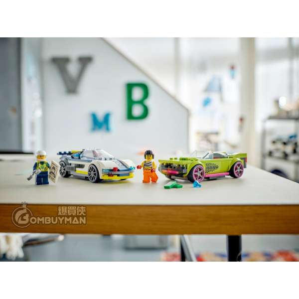 爆買】LEGO 60415 Police Car and Muscle Car Chase 警車和肌肉車追逐