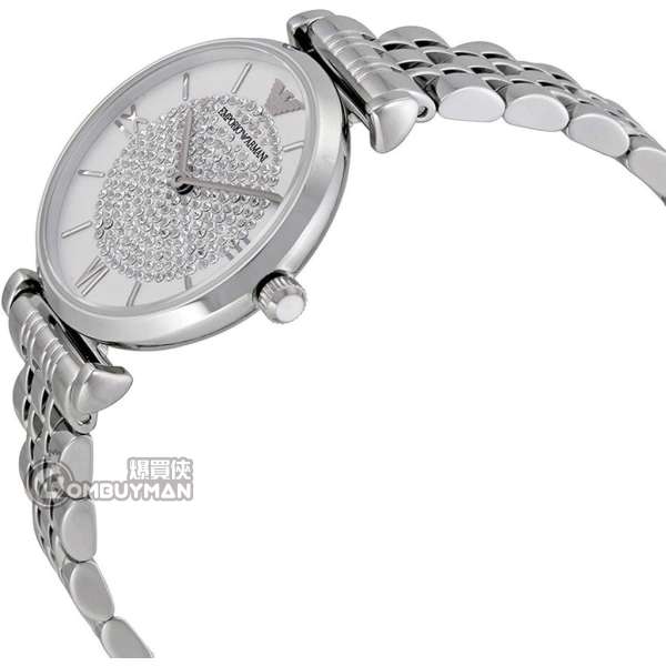 Emporio armani women's stainless hotsell steel bracelet watch 32mm ar1925