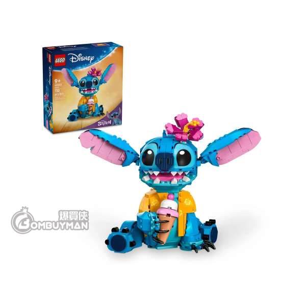 Preorder LEGO 43249 Stitch (Disney) - BOMBUYMAN