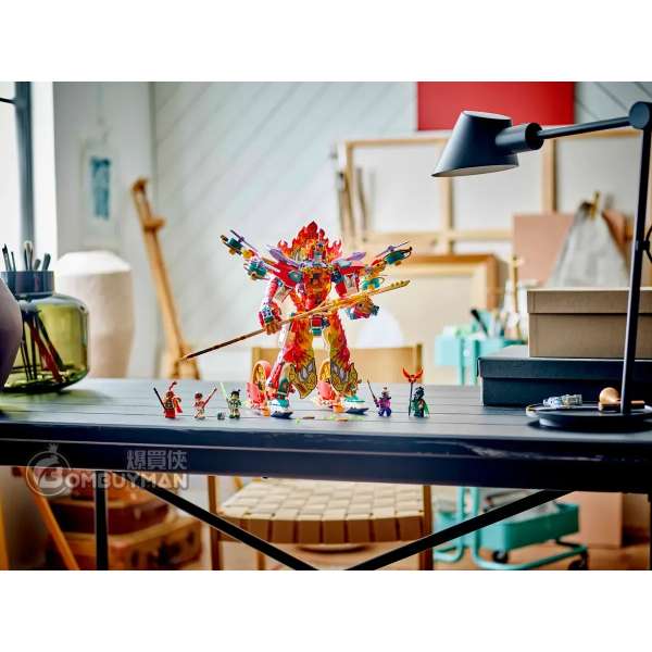 爆買】LEGO 80057 Nezha's Ring of Fire Mech 哪吒烽火機甲