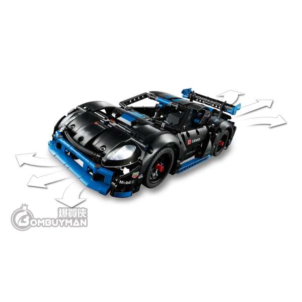 爆買】LEGO 42176 Porsche GT4 e-Performance Race Car 賽車
