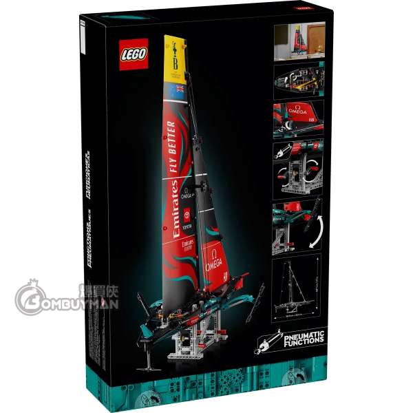爆買】LEGO 42174 Emirates Team New Zealand AC75 Yacht (Technic