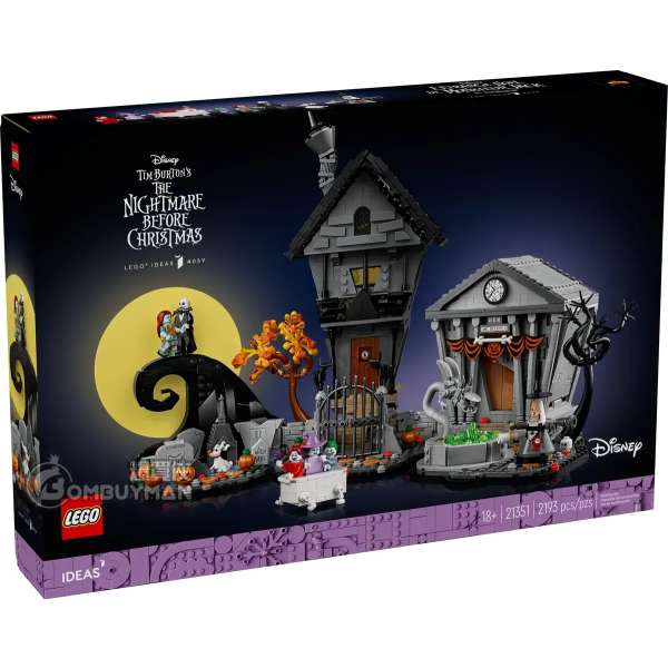 爆買】LEGO 21351 Disney Tim Burton's The Nightmare Before