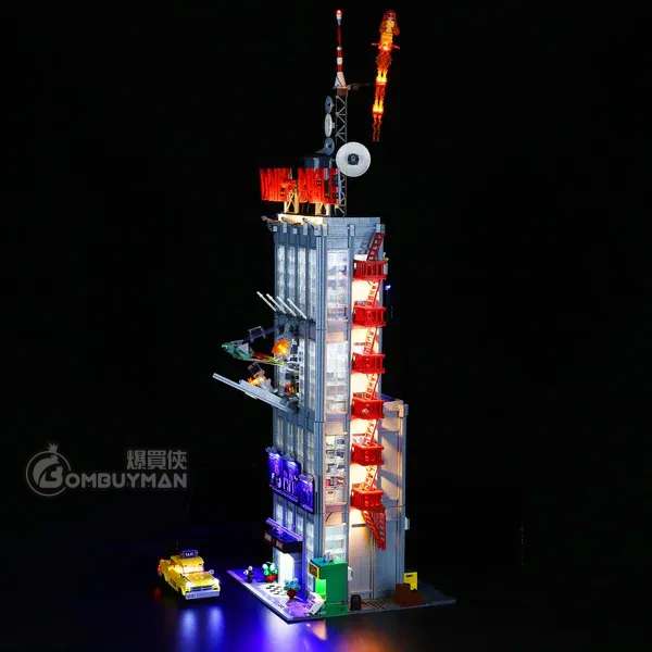 ポム 爆買】Lightailing LEGO 76178 Daily Bugle 號角日報大樓專用
