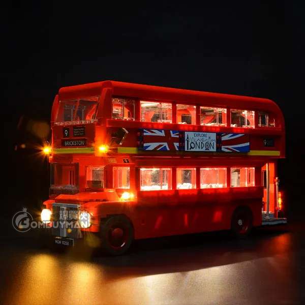Briksmax 10258 London Bus 倫敦巴士 專用燈光組件 (不包含LEGO)