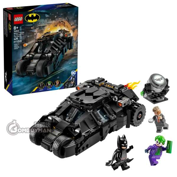 爆買】LEGO 76303 Batman™ Tumbler vs. Two-Face™ & The Joke 蝙蝠俠