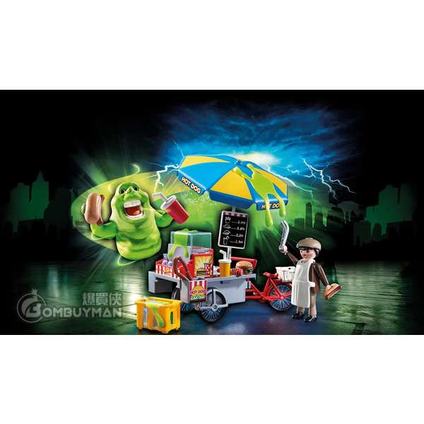 Buy Playmobil 9222 Slimer with Hot Dog Stand (Ghostbusters
