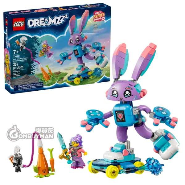 爆買】LEGO 71490 Izzie and Bunchurro the Gaming Bunny (Izzie