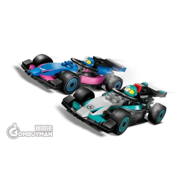 爆買】LEGO 60444 F1® Garage & Mercedes-AMG & Alpine Cars F1