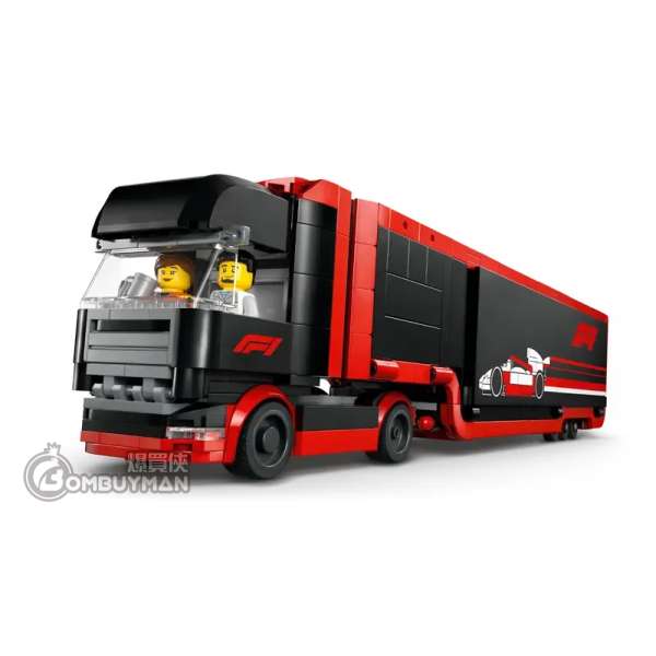 爆買】LEGO 60445 F1® Truck with RB20 & AMR24 F1® Cars F1® 貨車和