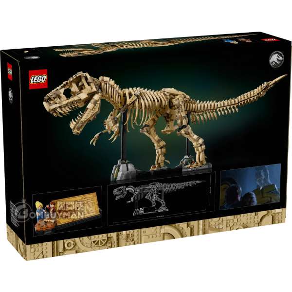 爆買】LEGO 76968 T.rex Skeleton 恐龍化石：暴龍(Jurassic World