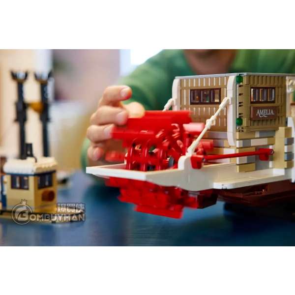爆買】LEGO 21356 River Steamboat 河流蒸氣船(Ideas) - 爆買俠BOMBUYMAN
