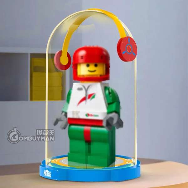 預購】Light Your Bricks LEGO 40819 Up-Scaled Racing Driver