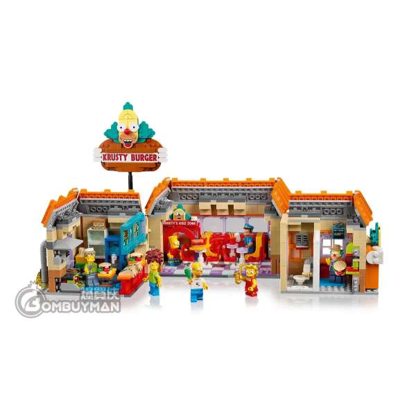 爆買】LEGO 10352 The Simpsons™: Krusty Burger Krusty 漢堡店(The