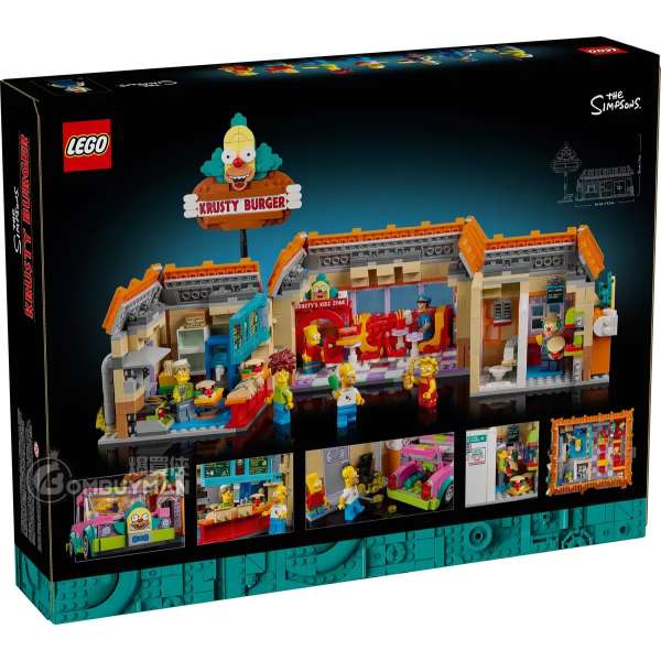 爆買】LEGO 10352 The Simpsons™: Krusty Burger Krusty 漢堡店(The