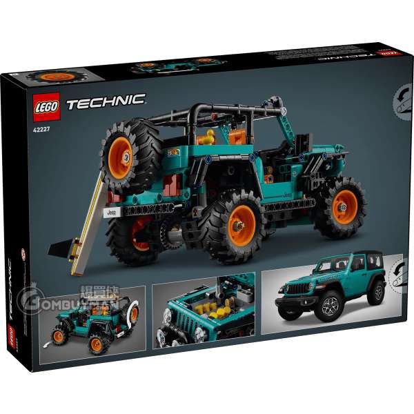 貨幣　金貨 爆買】LEGO 42227 Jeep® Wrangler Rubicon SUV (Technic) - 爆買俠