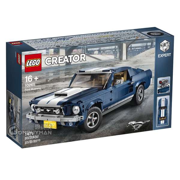 爆買】LEGO 10265 Ford Mustang 福特野馬(Creator Expert) - 爆買俠