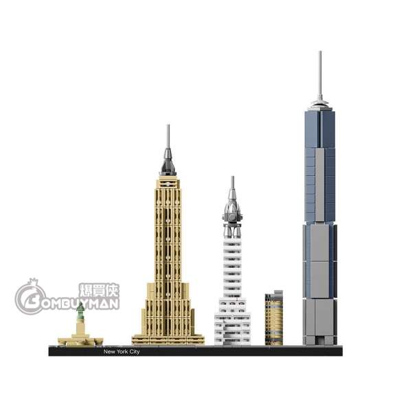 Lego Architecture New York City Skyline 21028 Set 100% Complete