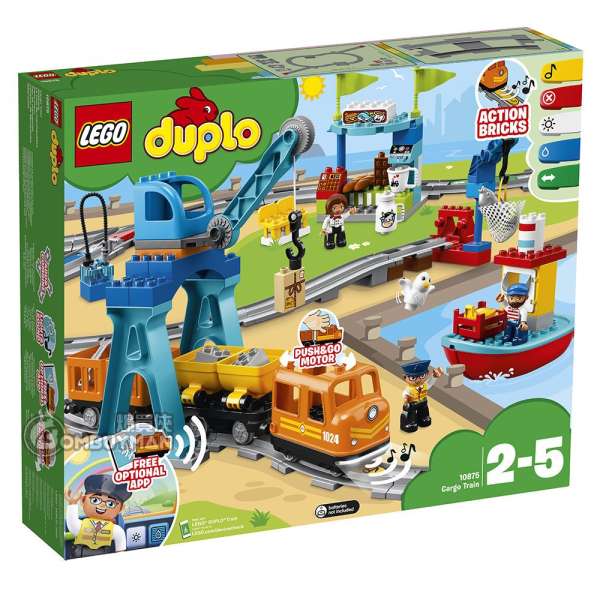 Duplo cargo train sales set lego 10875