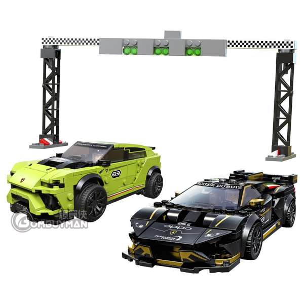 爆買】LEGO 76899 Lamborghini Urus ST-X & Lamborghini Huracán Super 