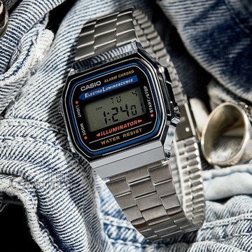 Buy CASIO Vintage A168WA 1 BOMBUYMAN