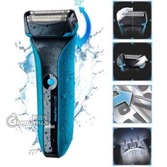 Buy Braun WF2s WaterFlex Electronic Shaver (BLUE) - BOMBUYMAN