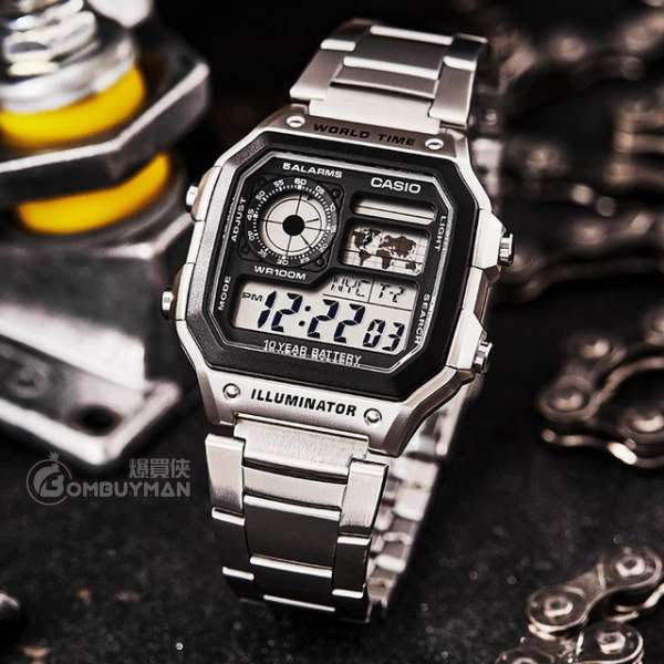 爆買】CASIO General #AE-1200WHD-1A - 爆買俠BOMBUYMAN