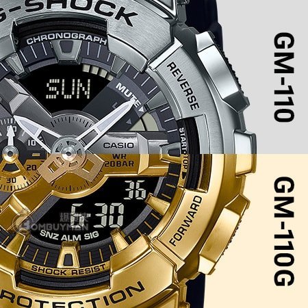 G shock gm 110 gold hotsell