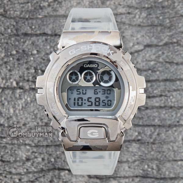 CASIO G-Shock #GM-6900SCM-1 『冰酷迷彩系列』
