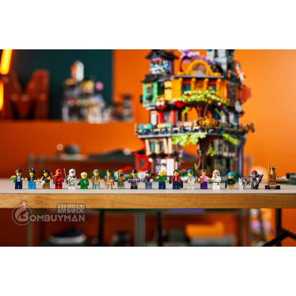爆買】LEGO 71741 NINJAGO® City Gardens 旋風忍者之城- 城市