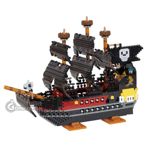 爆買 Nanoblock Nb 050 海盜船 海洋黑珍珠號 爆買俠bombuyman