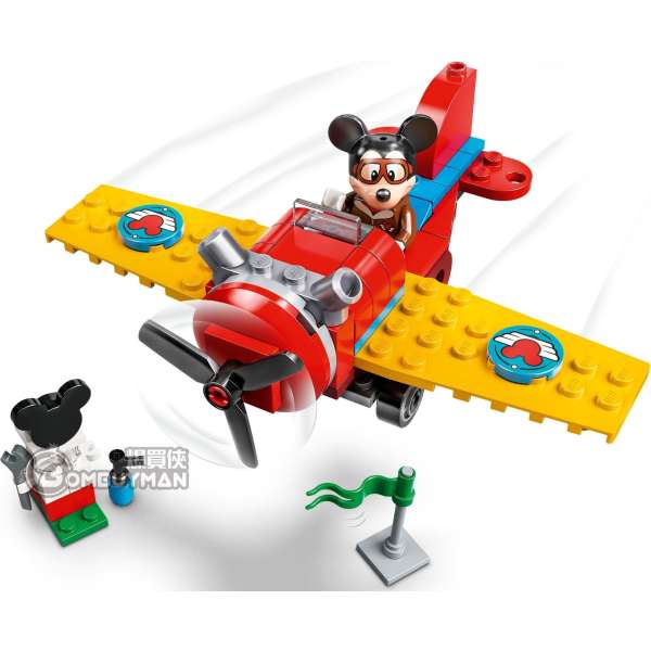 爆買】LEGO 10772 Mickey Mouse's Propeller Plane 米奇的螺旋槳飛機(4 