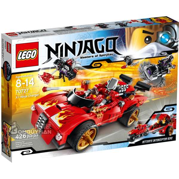 Buy LEGO 70727 X 1 Ninja Charger Ninjago BOMBUYMAN
