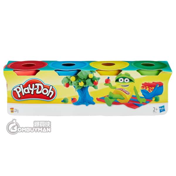 爆買】培樂多：迷你泥膠(4件裝) 爆買俠BOMBUYMAN