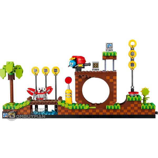 Lego Ideas Sonic the Hedgehog Green Hill Zone 21331 - Bumerang Brinquedos