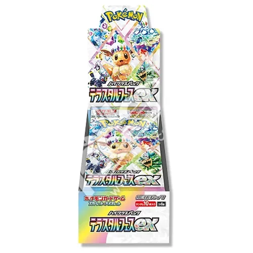 太晶夢典EX 未開封カードパック Buy Pokémon 日版寶可夢集換式卡牌遊戲朱&紫高級擴充包太晶慶典ex