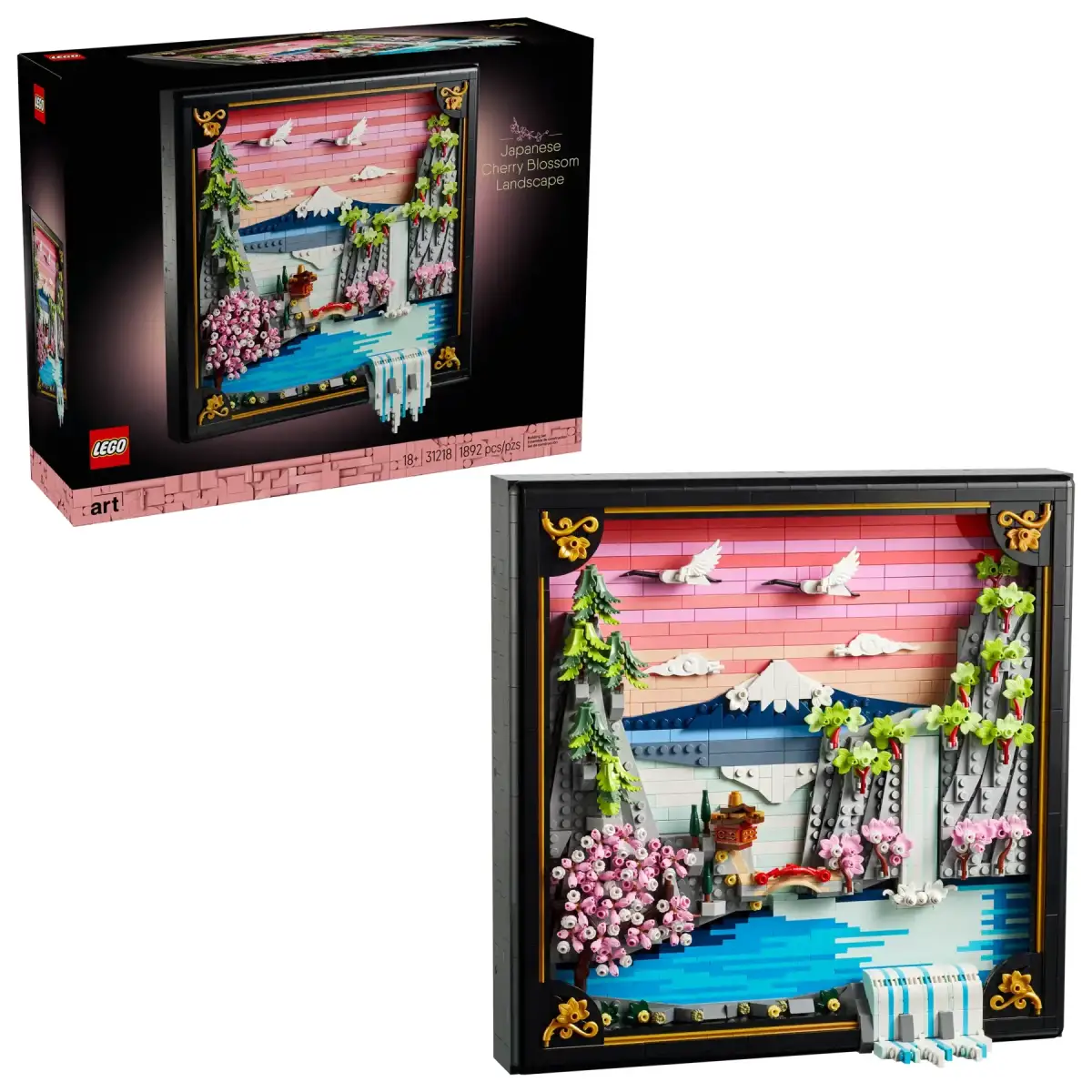 絵画 時代 油絵 R park作 爆買】LEGO 31218 Japanese Cherry Blossom Landscape 日本櫻花美景